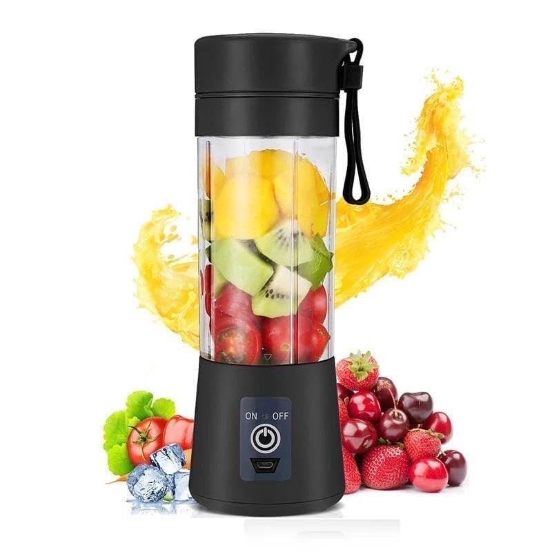 USB Rechargeable Mini Juicer Blender – Portable Personal Size Juicer Cup (380ml)