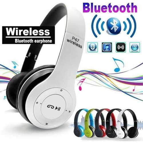 Original P47 Wireless Bluetooth Headphones – Ultra Small & Invisible Earbuds