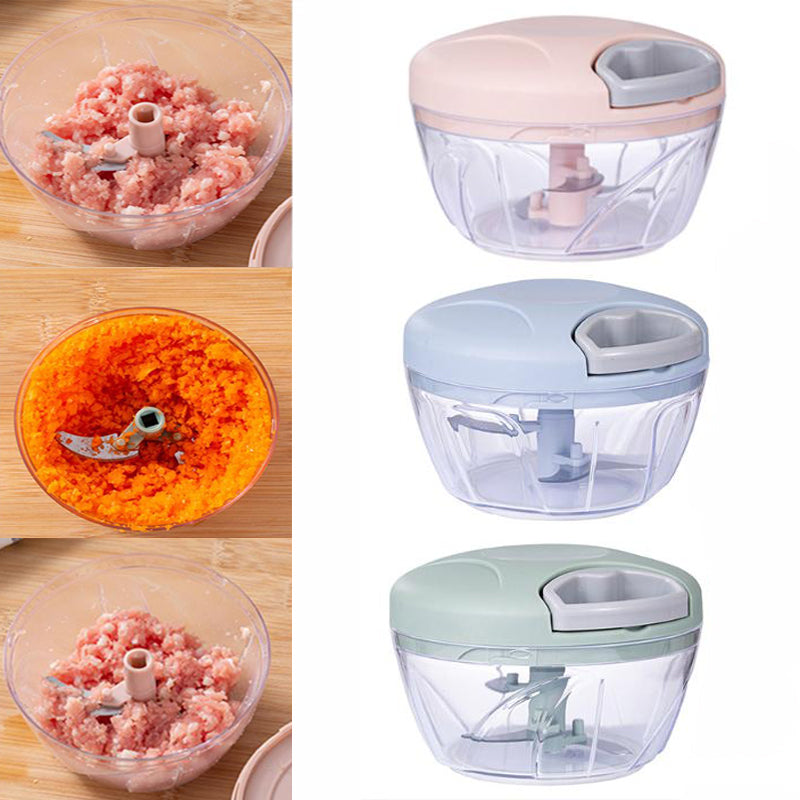 Hand Pulled Speedy Chopper – Large Size | Vegetable & Meat Cutter