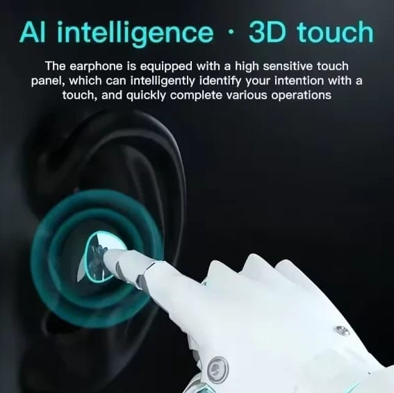 M10 TWS Wireless Earbuds with LED Display | Touch Control | High Bass | Bluetooth 5.1