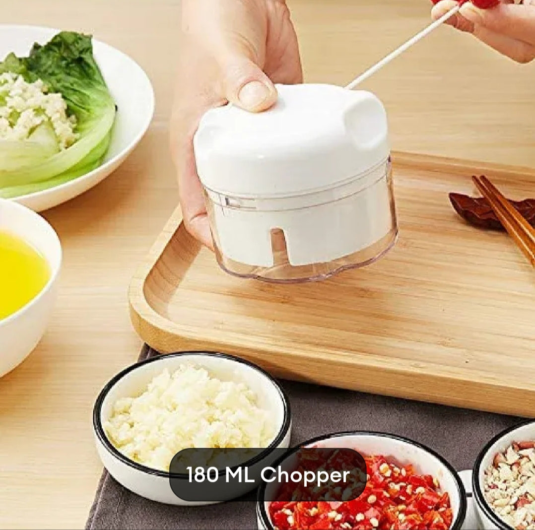 Hand Pulled Speedy Chopper – Large Size | Vegetable & Meat Cutter