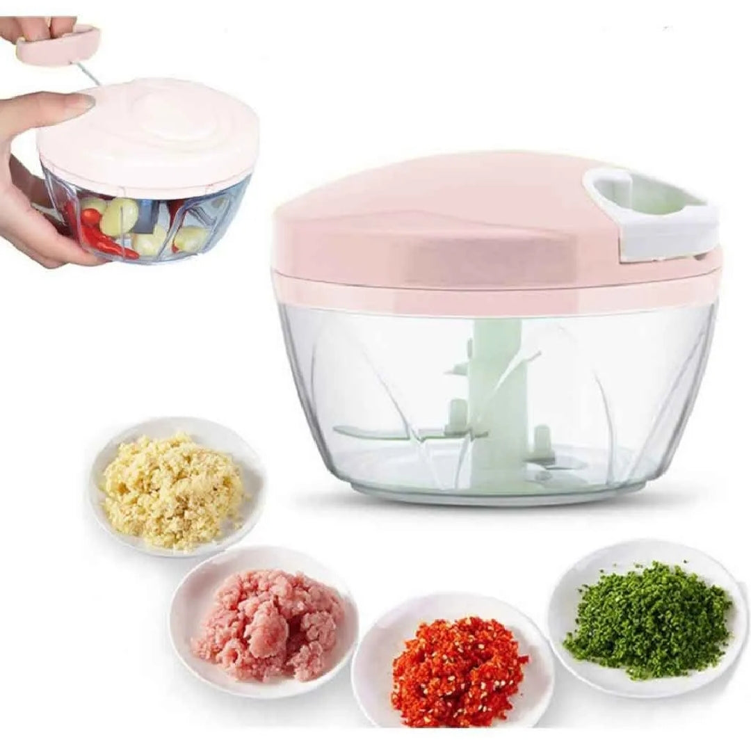 Hand Pulled Speedy Chopper – Large Size | Vegetable & Meat Cutter