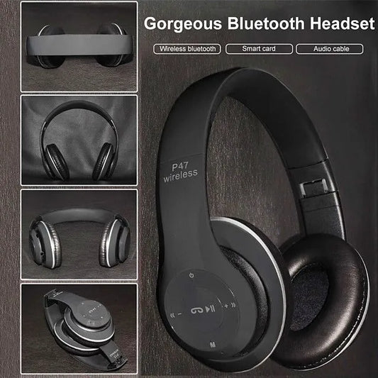 Original P47 Wireless Bluetooth Headphones – Ultra Small & Invisible Earbuds
