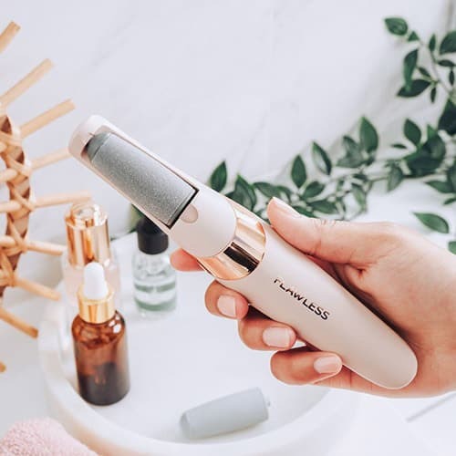Electric Foot File Grinder – Rechargeable Pedicure Tool for Callus & Dead Skin Removal (Random Color)